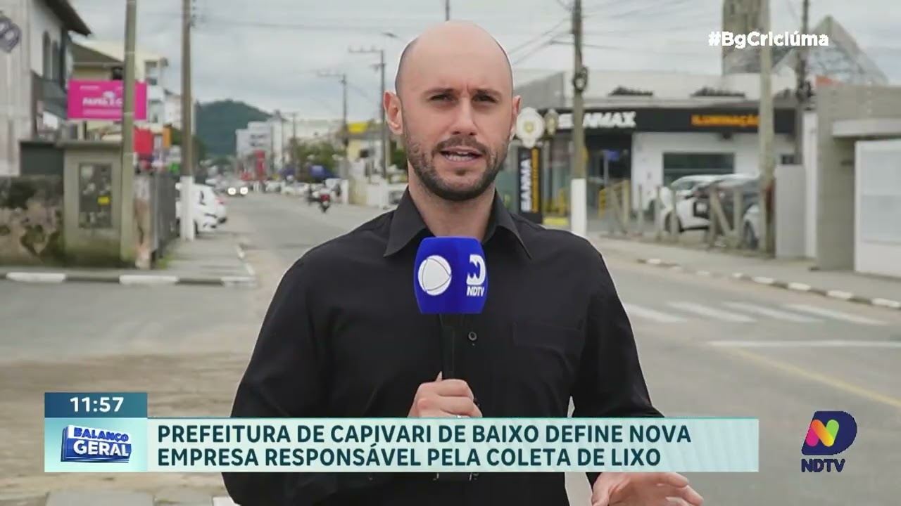 Capivari de Baixo anuncia nova empresa para coleta de lixo