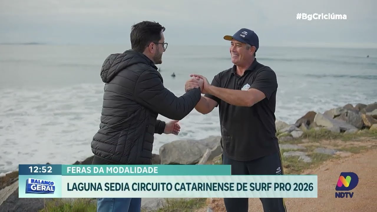 Laguna recebe etapa do Circuito Catarinense de Surf Pro 2026