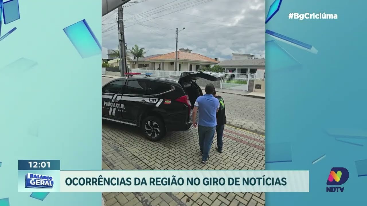 Giro de Notícias reúne as principais ocorrências da região