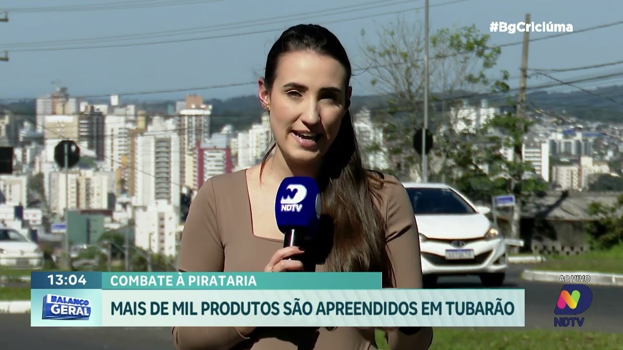 Tubarão tem apreensão de produtos falsificados em ação policial