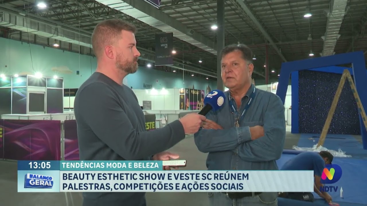 Beauty Esthetic Show e Veste SC reúnem palestras, competições e ações sociais