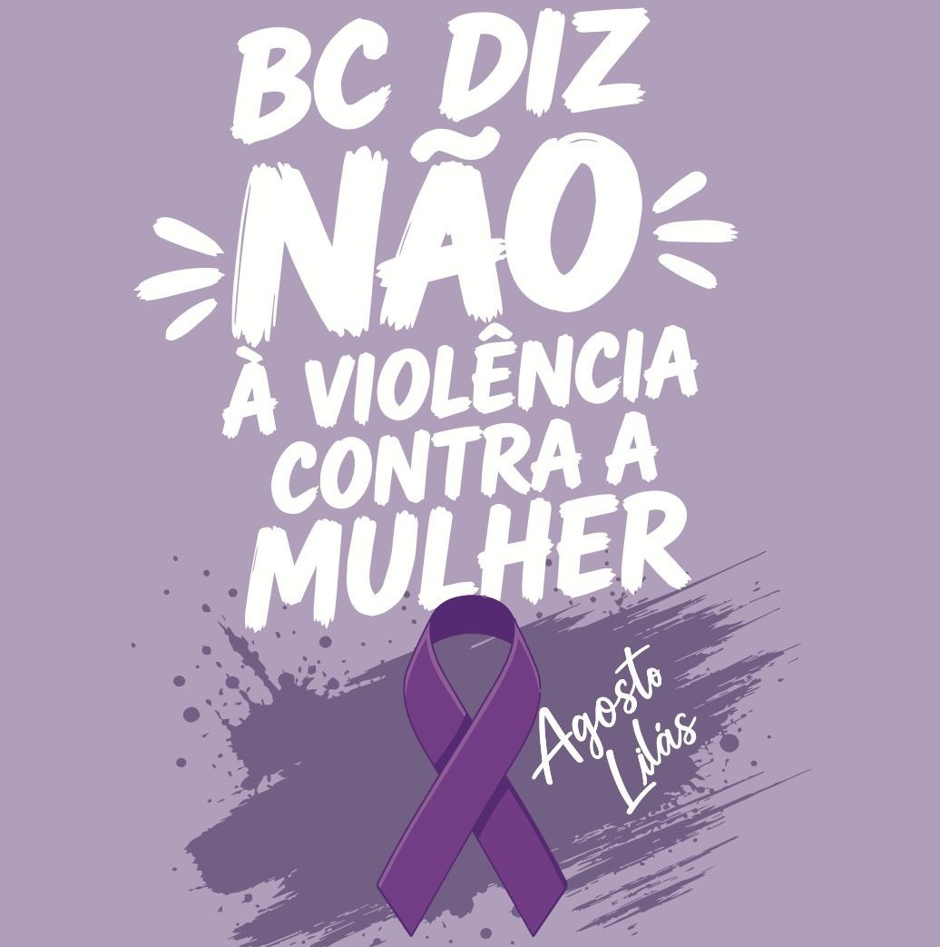 Agosto Lilás: campanha inicia neste sábado em Balneário Camboriú
