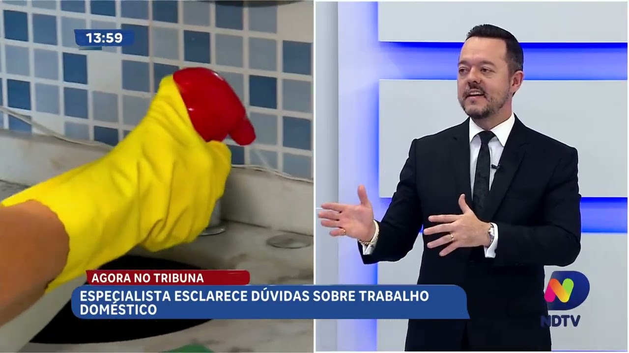 Especialista esclarece dúvidas sobre trabalho doméstico no Tribuna