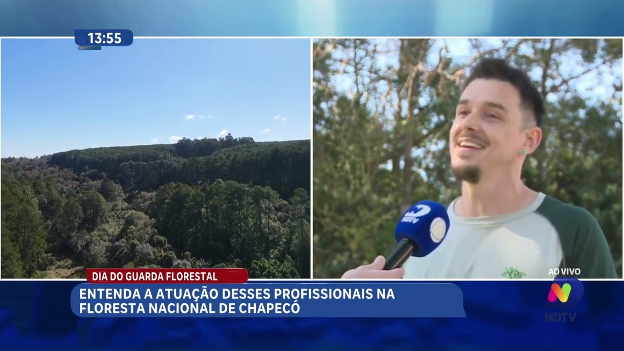 Dia do Guarda Florestal destaca proteção da natureza em Chapecó
