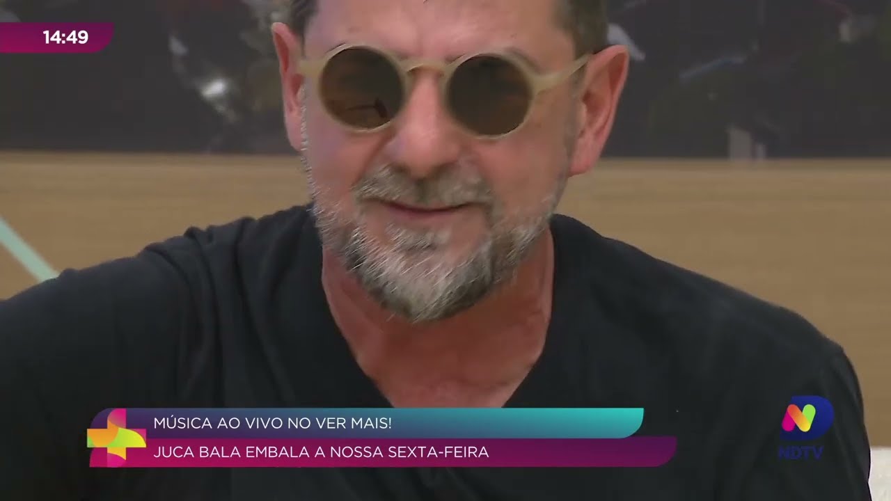 Juca Bala celebra 32 anos de carreira com música no Ver Mais
