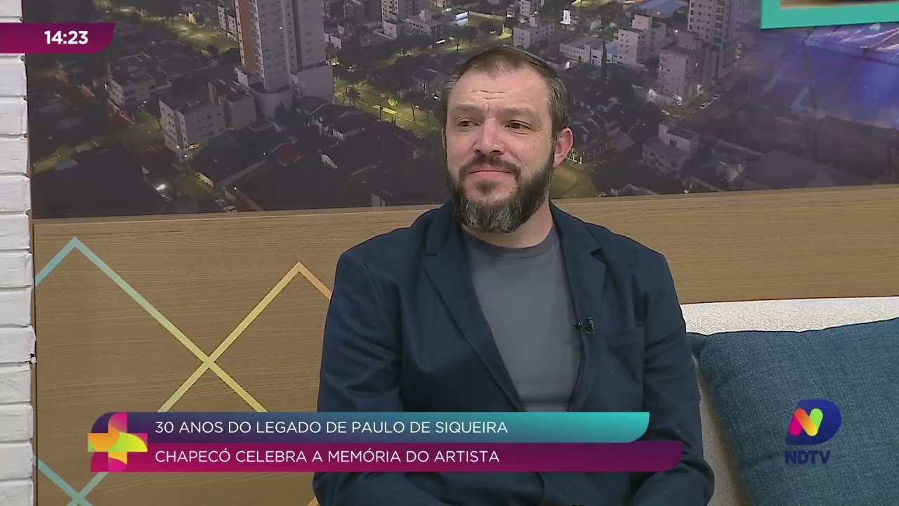 Semana Paulo de Siqueira celebra legado do artista em Chapecó