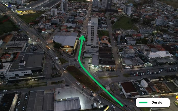 Contorno Sul terá desvios neste sábado e domingo