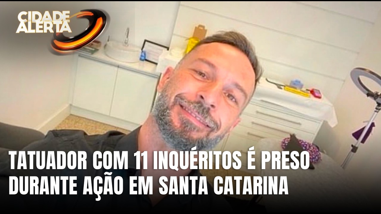 Tatuador investigado por estupro é preso em Balneário Camboriú