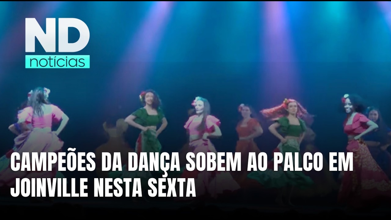 Joinville recebe a primeira Noite dos Campeões do Festival de Dança