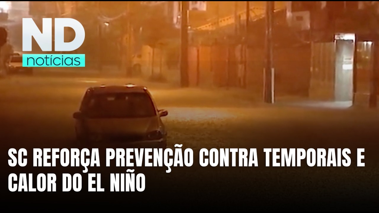 El Niño leva Defesa Civil de SC a articular ações com governo federal