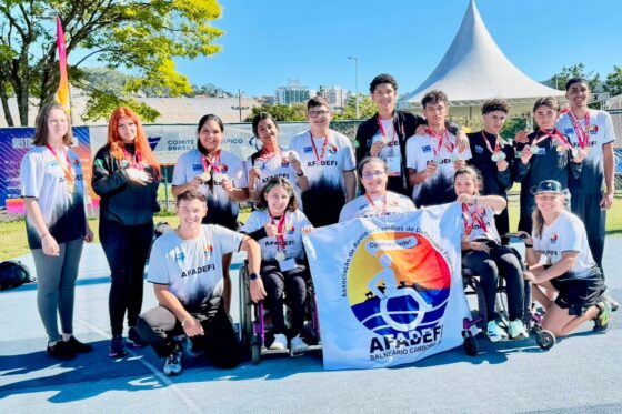 Atletas de BC conquistam 64 medalhas no Meeting Paralímpico em Florianópolis
