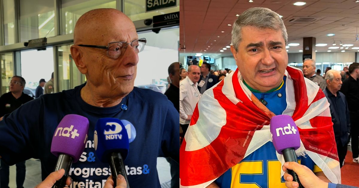 Antídio Lunelli é oficializado ao Senado em chapa de Esperidião Amin durante convenção do PSD em SC