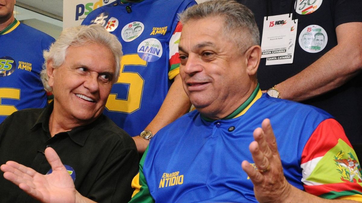 Com Caiado e Kassab em Florianópolis, PSD confirma candidatura de João Rodrigues ao governo de SC