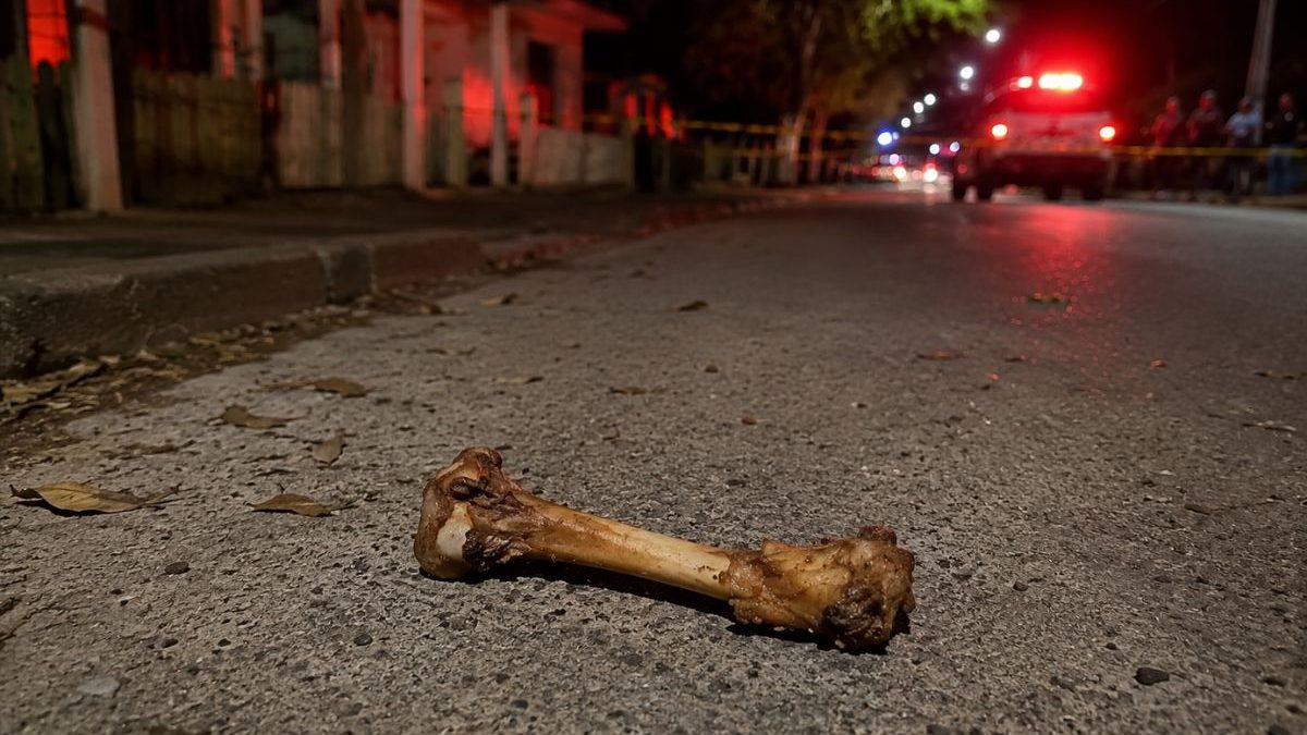 Briga por causa de um osso termina em assassinato a facadas no meio da rua em SC