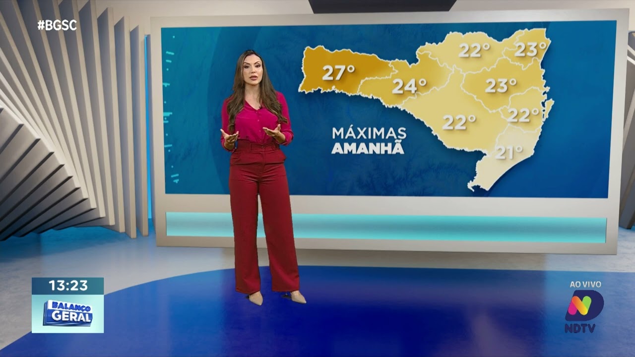 Central do Tempo – Tempo fica estável no fim de semana, mas chuva retorna a SC