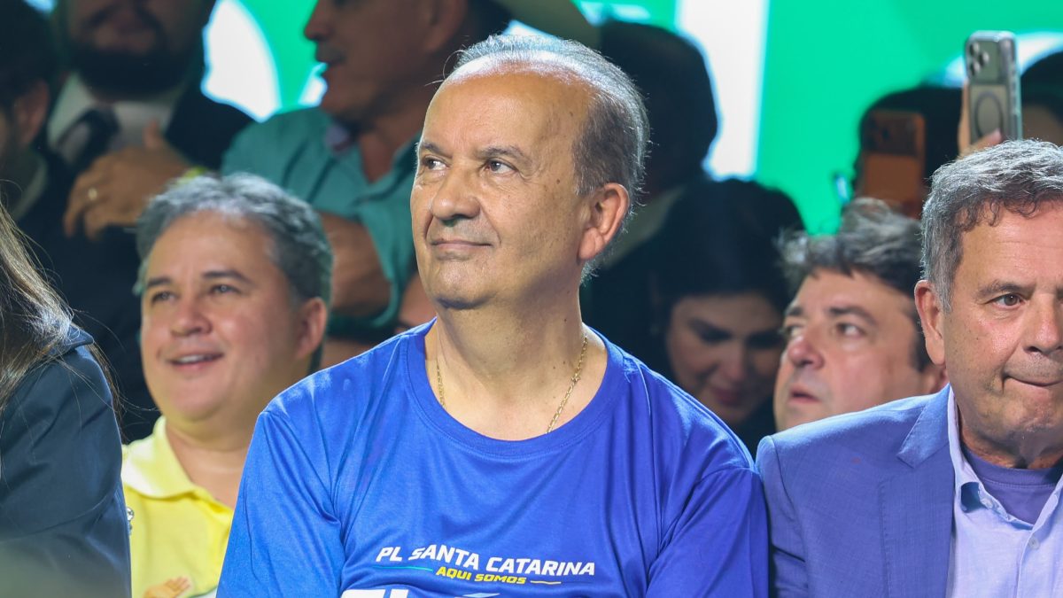 'Não tive em 2022': Jorginho Mello agradece 'timaço' e revela planos de governo em convenção do PL em SC