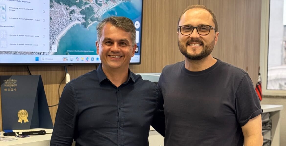 Vereador Naifer conheceu a plataforma Itajaí 360 e propõe modelo semelhante em Balneário Camboriú