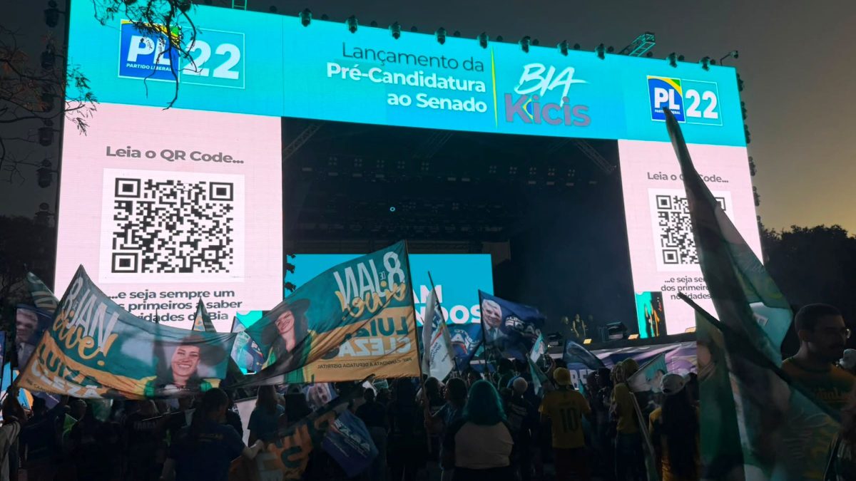 De Gilberto Gil a Gusttavo Lima: playlist embala convenção de Bia Kicis ao Senado no DF