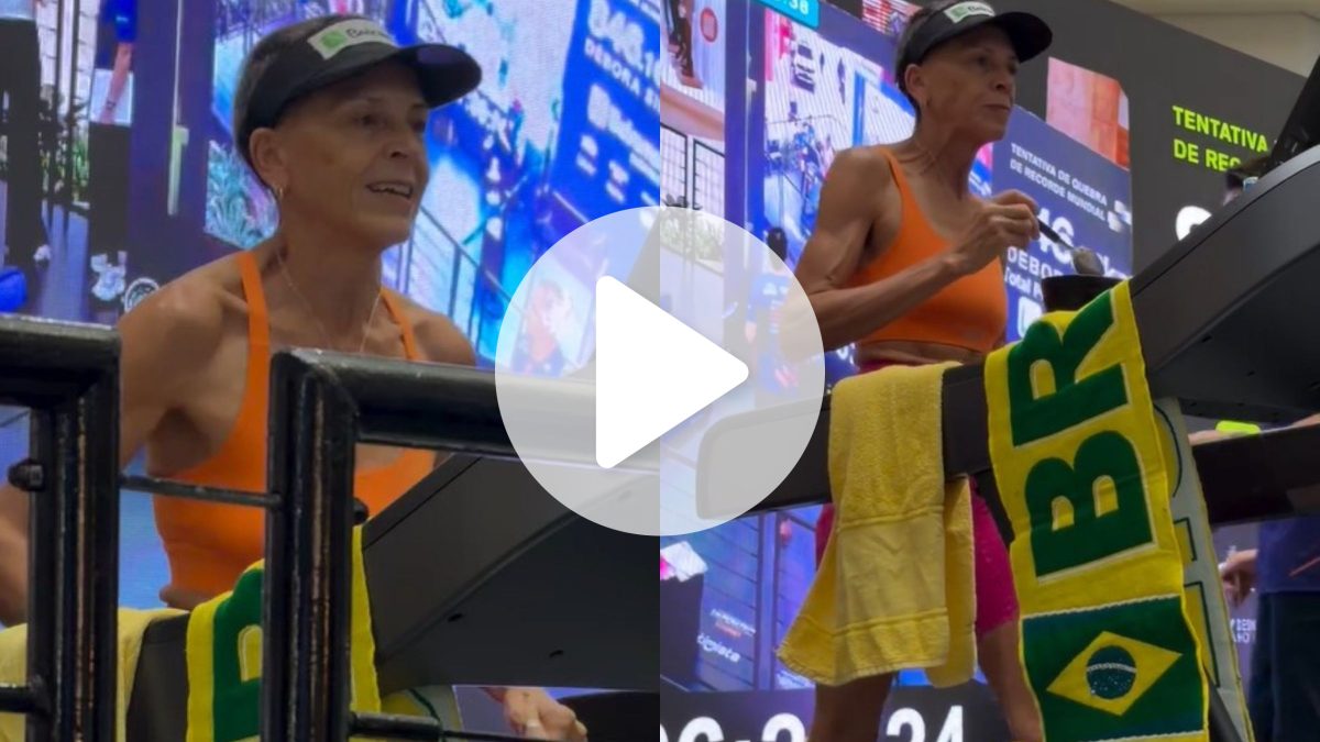 ‘Quero esse recorde!’: ultramaratonista de SC encara 7 dias em um shopping e 846 km na esteira com apenas 4 horas de descanso