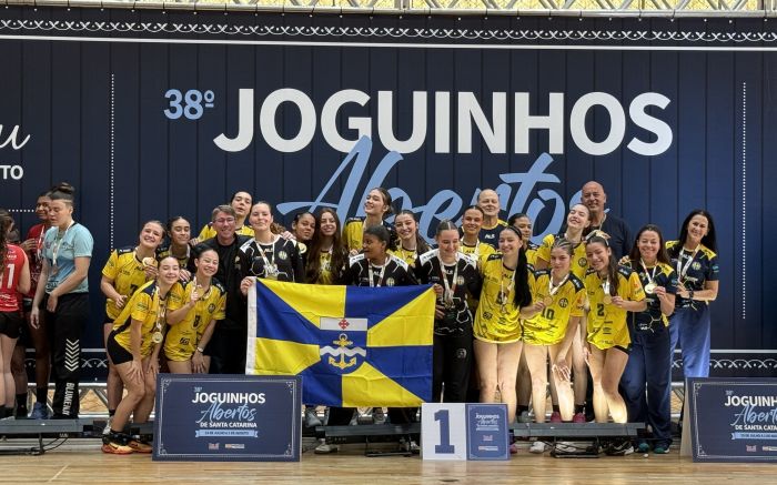 Handebol feminino é campeão e Itajaí fecha os Joguinhos em sexto