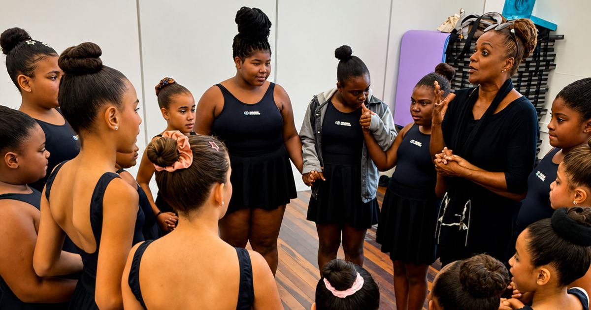 Primeira bailarina clássica negra de SC cria método que une danças tradicionais e transforma realidade de meninas