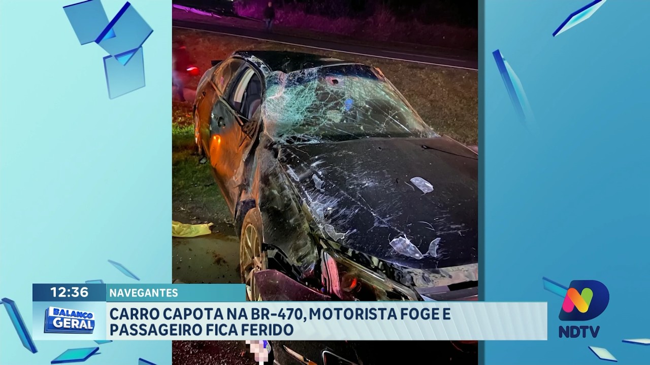 Giro de ocorrências destaca acidentes e prisões no litoral de SC