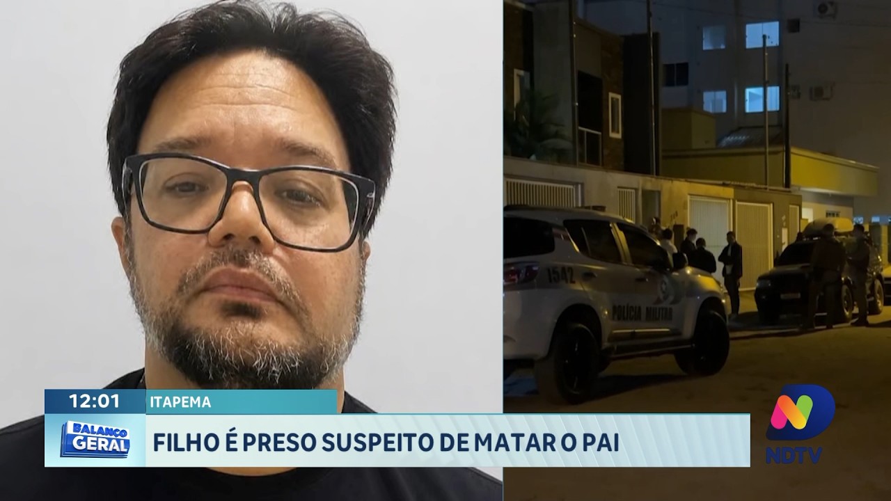 Filho é preso em Itapema e operação interdita bares em Itajaí
