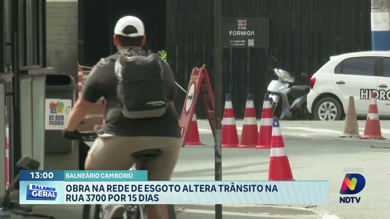 Cidade Nova e Rua 3700 têm alterações no trânsito por obras