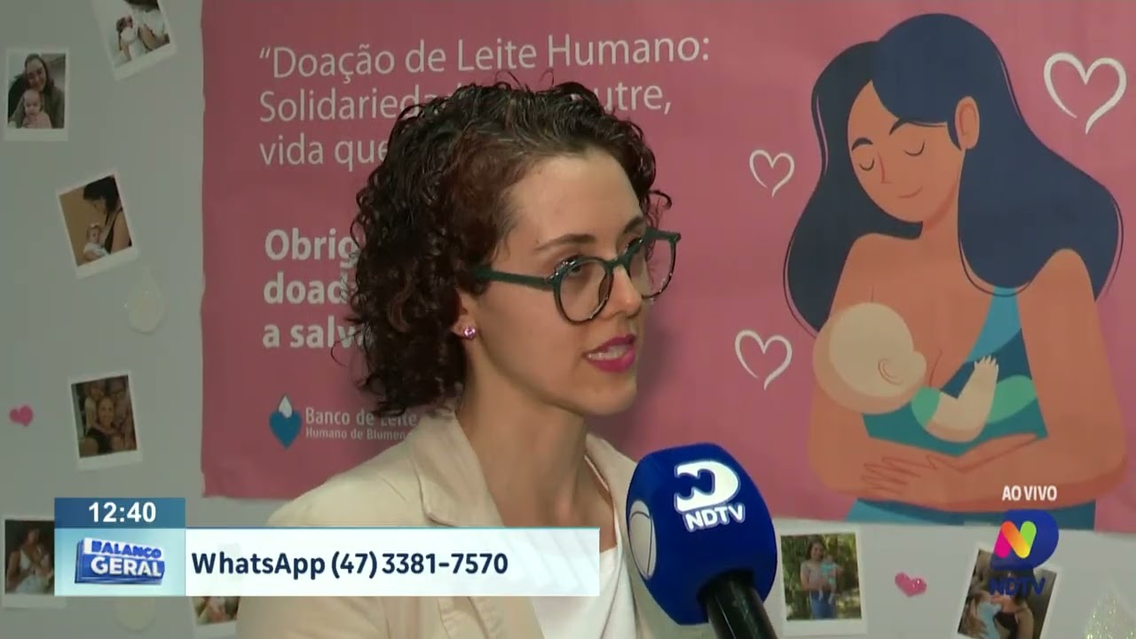 Banco de Leite Humano de Blumenau convoca novas voluntárias no mês de incentivo à amamentação
