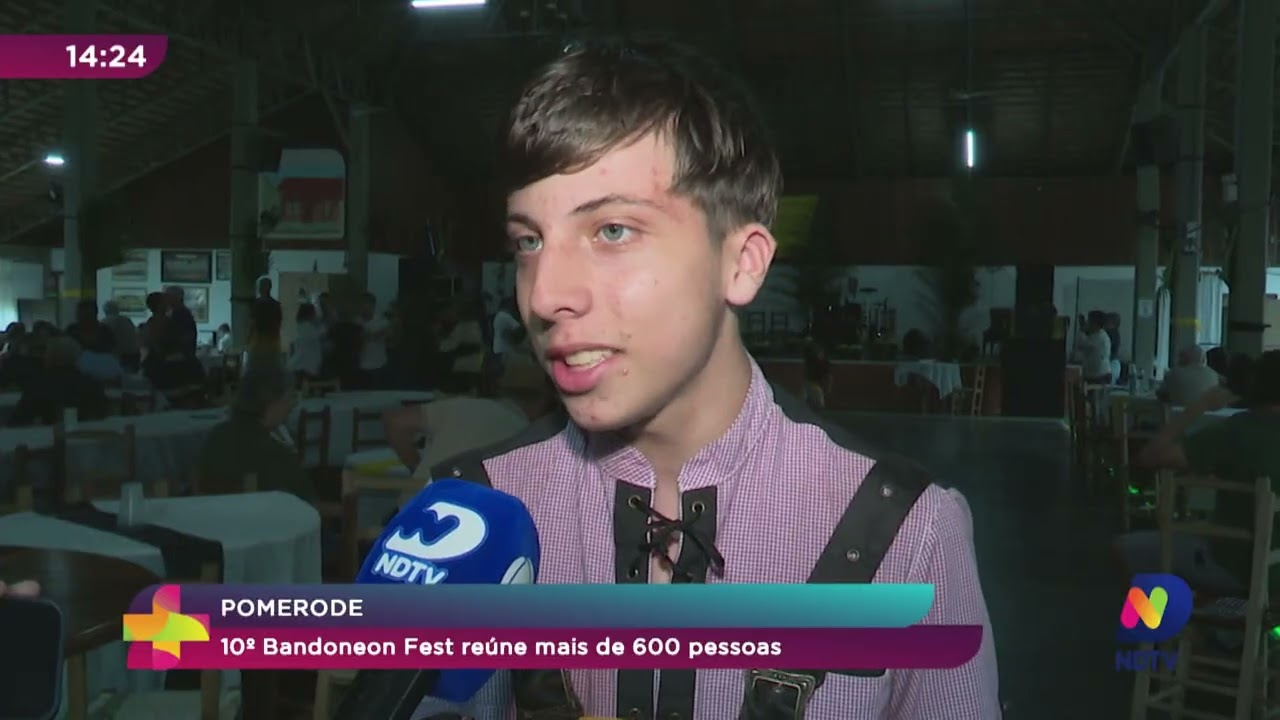 Pomerode: 10º Bandoneon Fest reúne mais de 600 pessoas