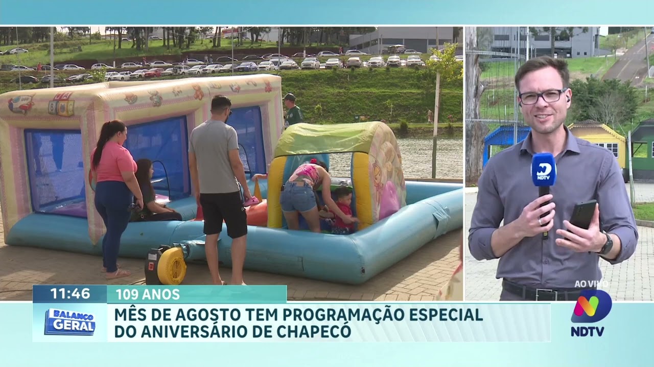 Chapecó celebra 109 anos com programação especial durante agosto