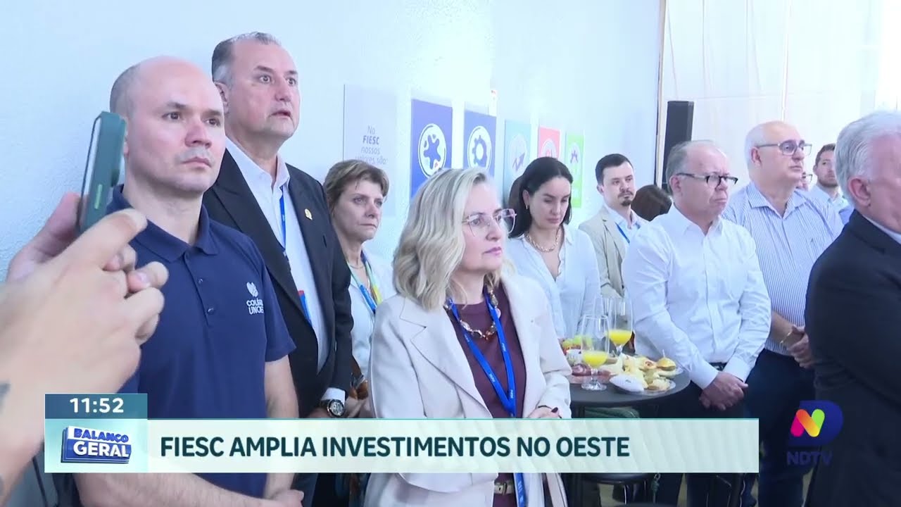Sistema FIESC investe R$ 140 milhões em educação no Oeste de SC