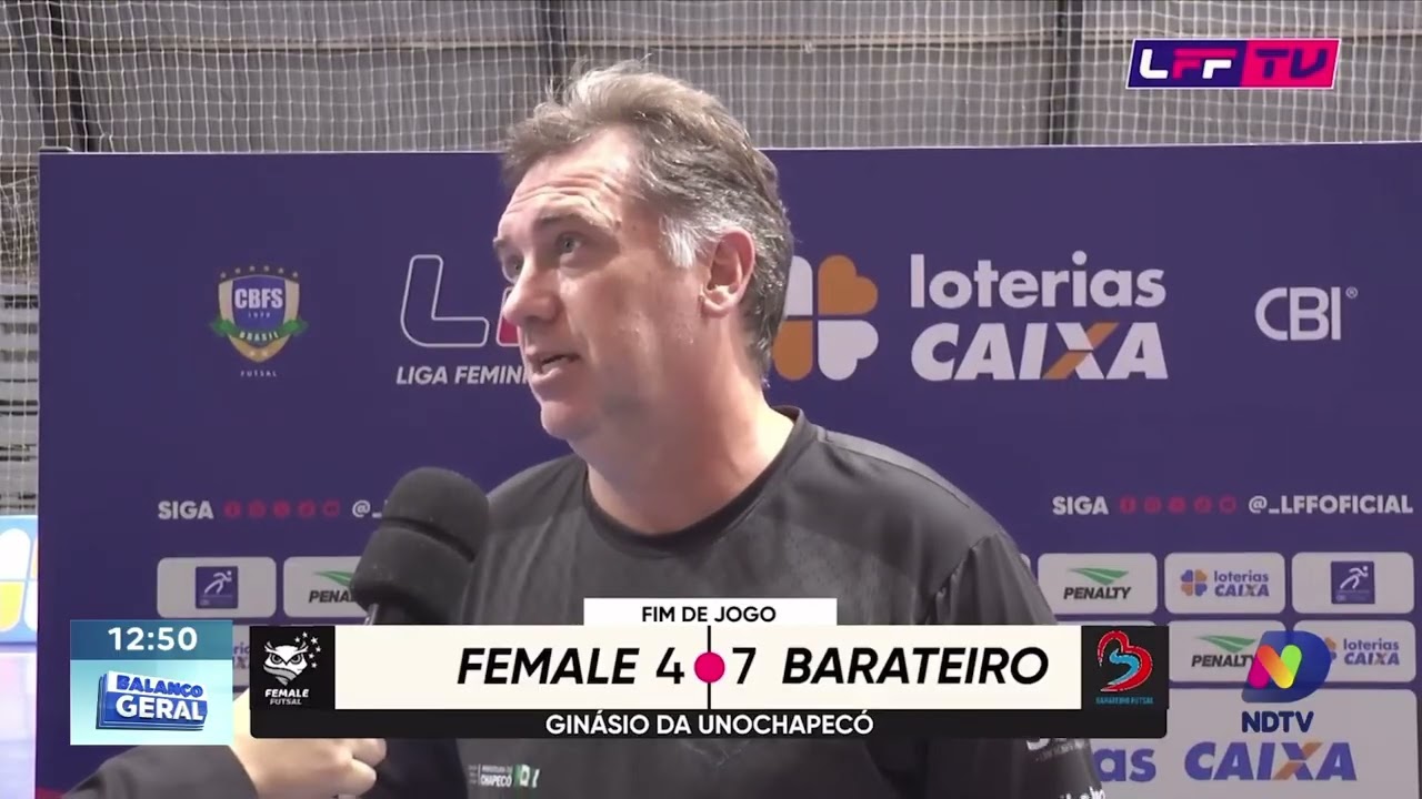 Female perde para Barateiro e enfrenta Leoas da Serra nas quartas