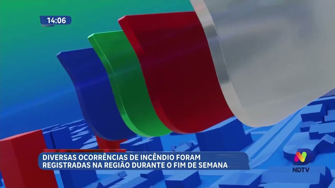 Bombeiros atendem série de incêndios durante fim de semana no Oeste