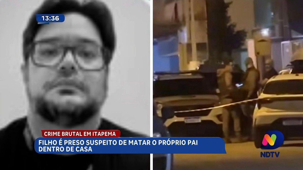 Filho é preso suspeito de matar o pai dentro de casa em Itapema