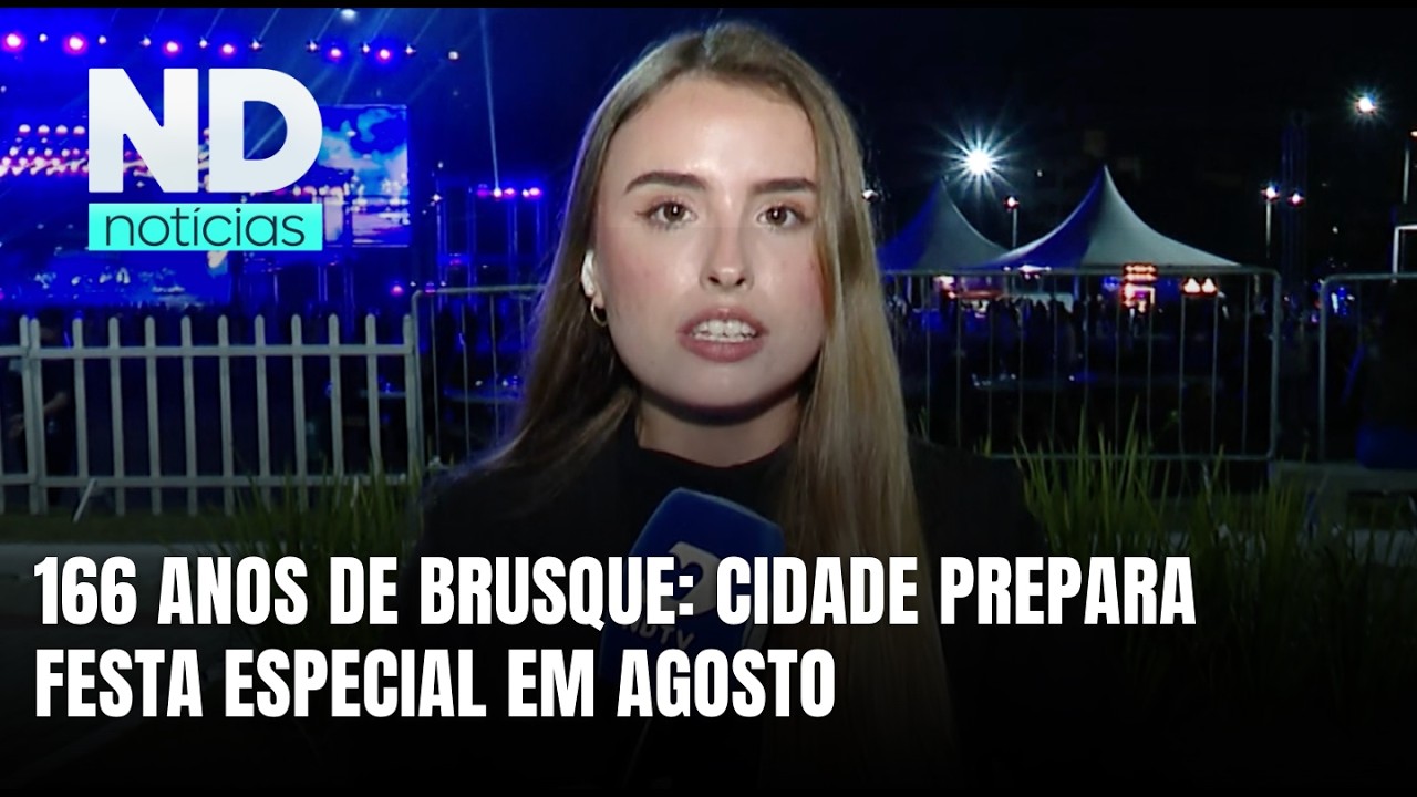 Brusque celebra 166 anos com programação especial até o fim de agosto