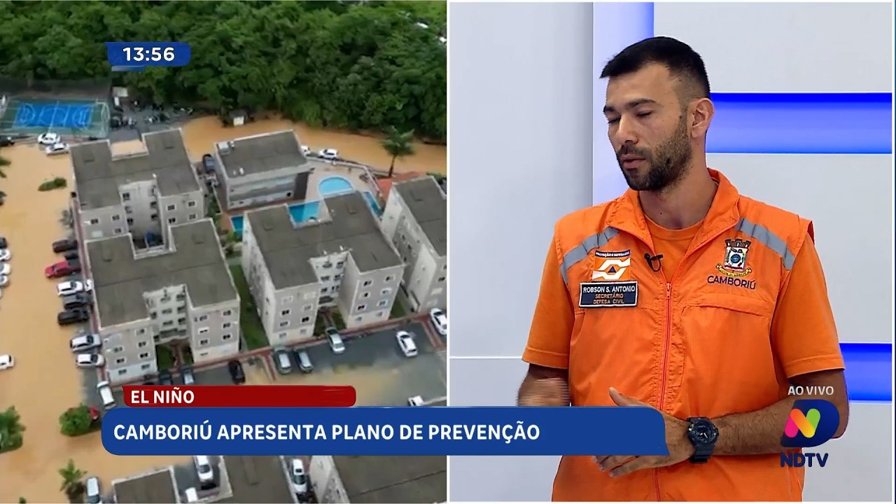 Camboriú apresenta plano de prevenção para impactos do El Niño