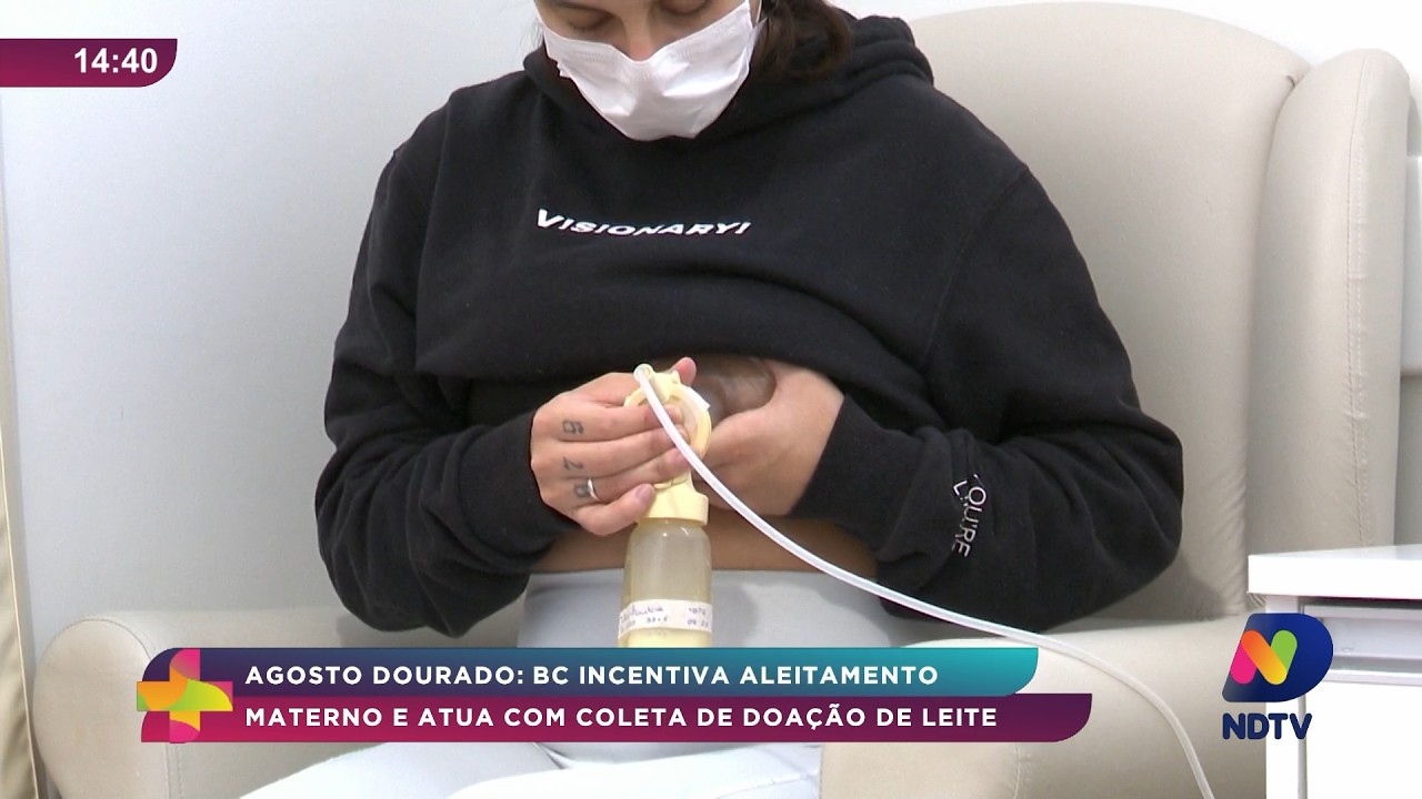 Agosto Dourado incentiva aleitamento materno em Balneário Camboriú