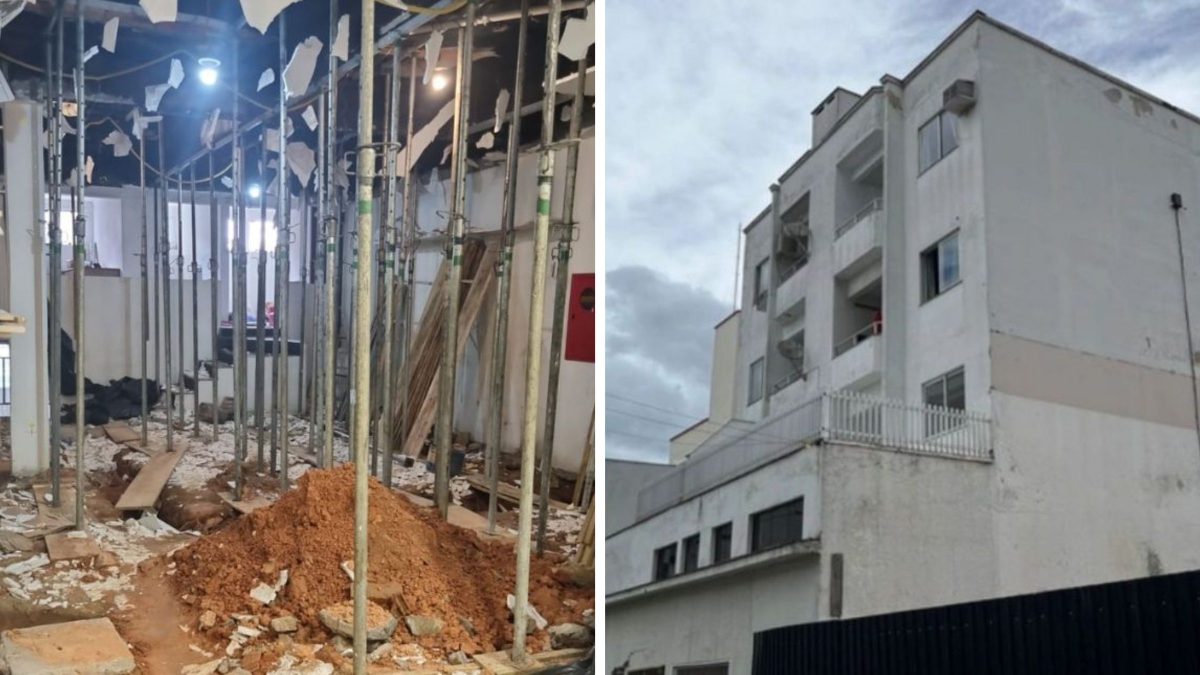 Prédio interditado por risco de desabamento em SC será demolido após acordo