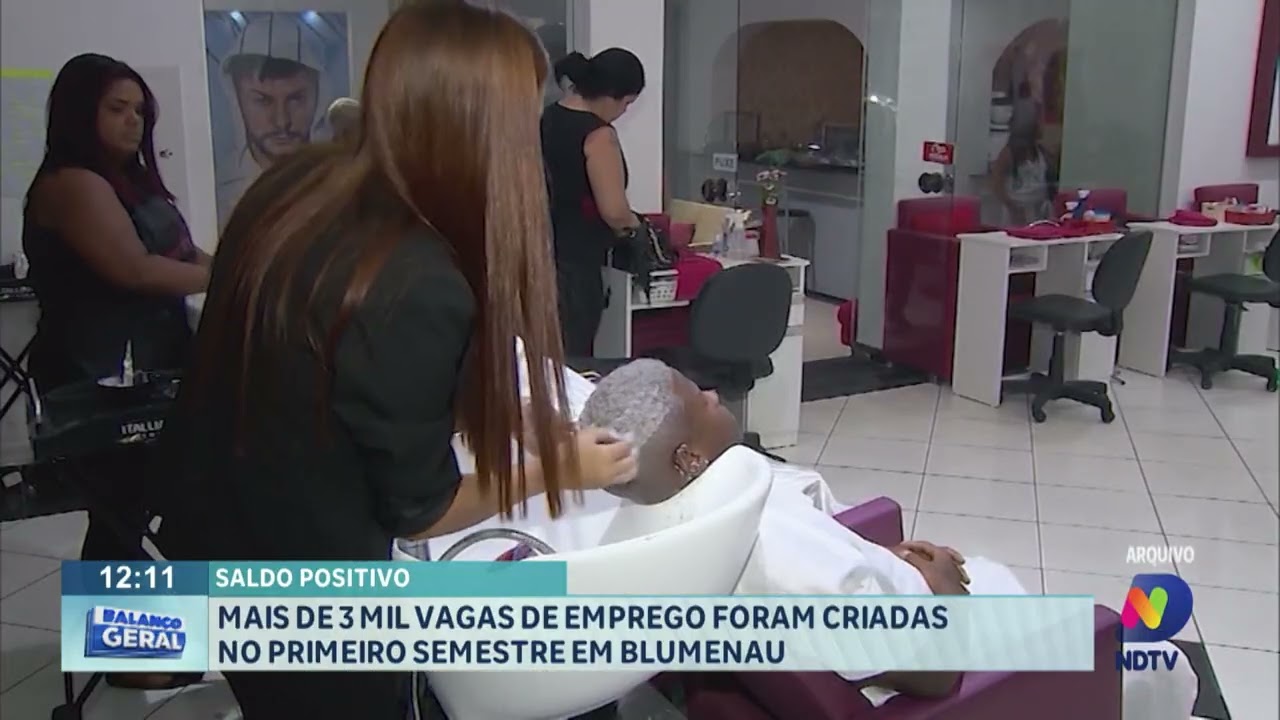 Mais de 3 mil vagas de emprego foram criadas no primeiro semestre em Blumenau.