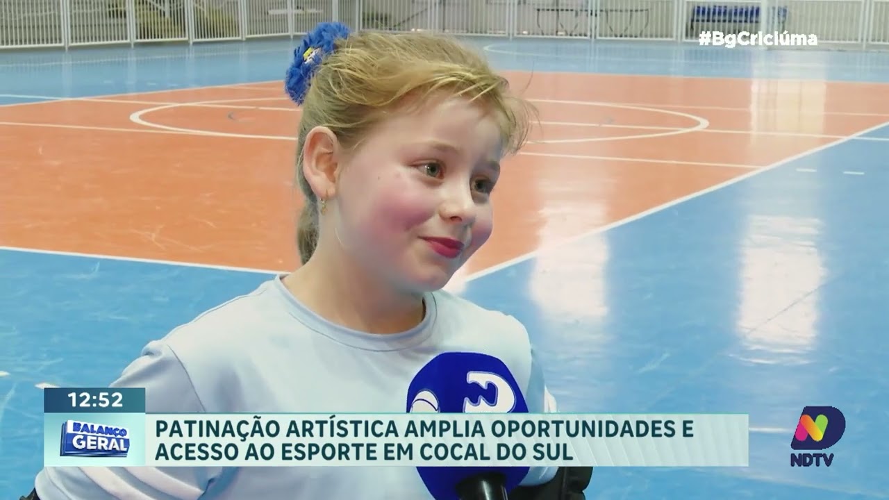 Cocal do Sul aposta na patinação artística para jovens