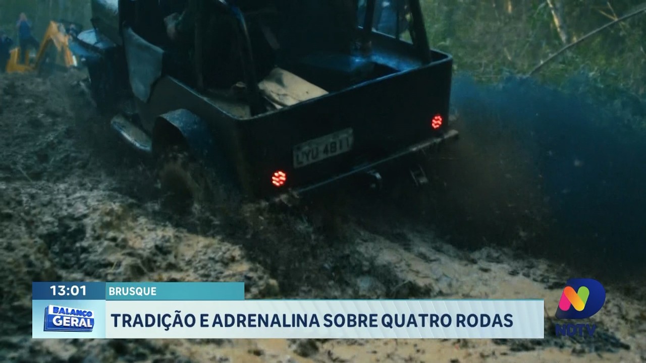 Tradição e adrenalina movimentam evento sobre quatro rodas em Brusque