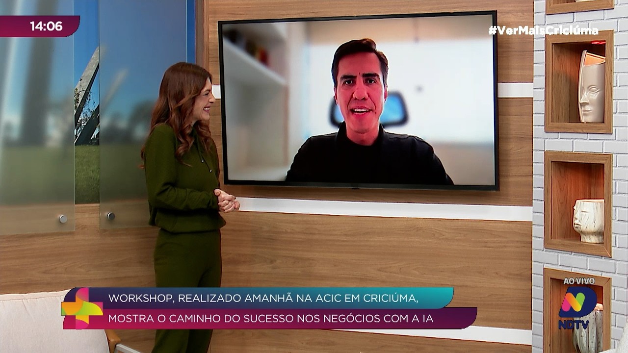 Workshop em Criciúma ensina empresas a aplicar IA nos negócios