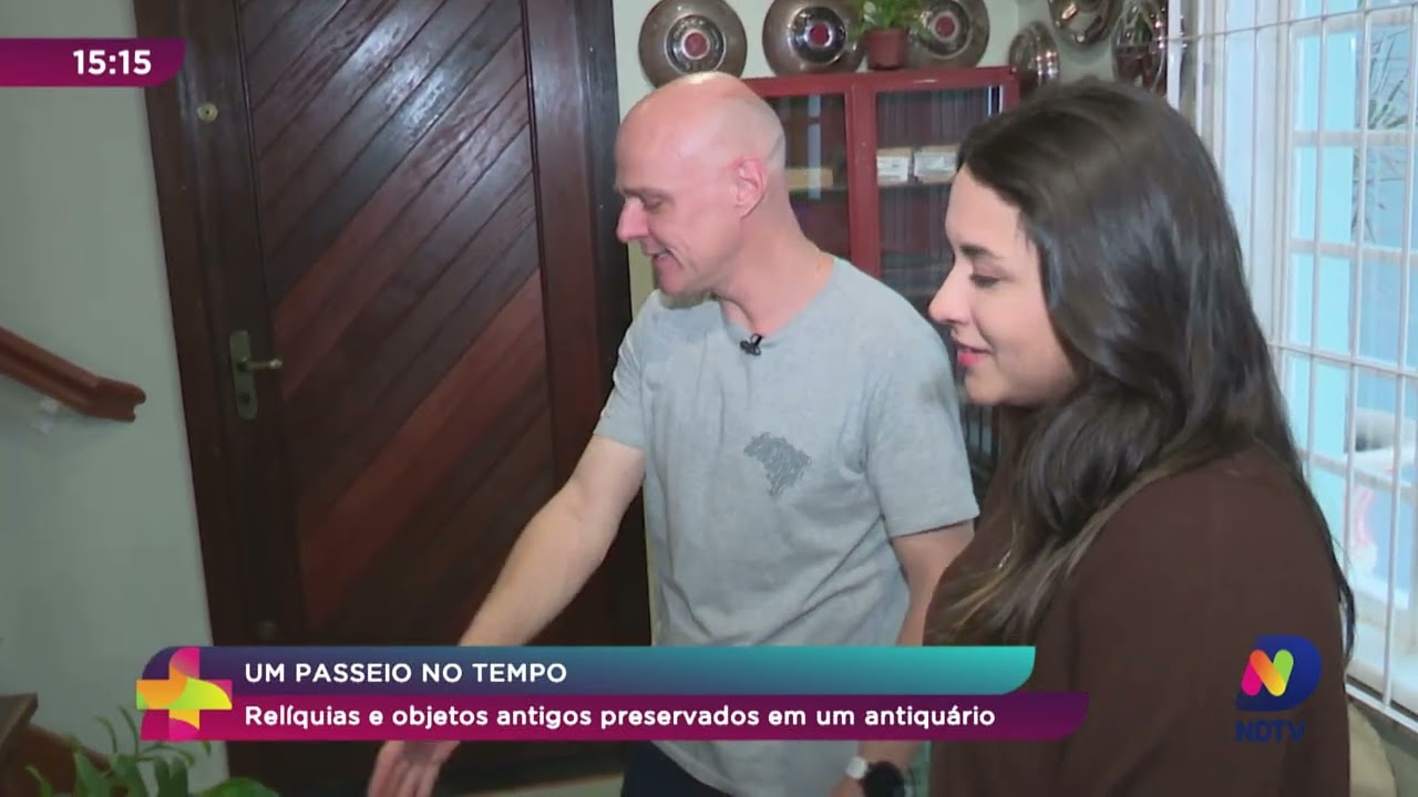 Um passeio no tempo: relíquias e objetos antigos preservados em um antiquário