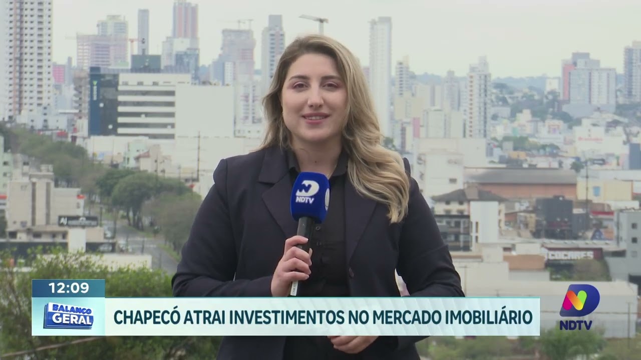 Mercado imobiliário de Chapecó segue em expansão e atrai investimentos