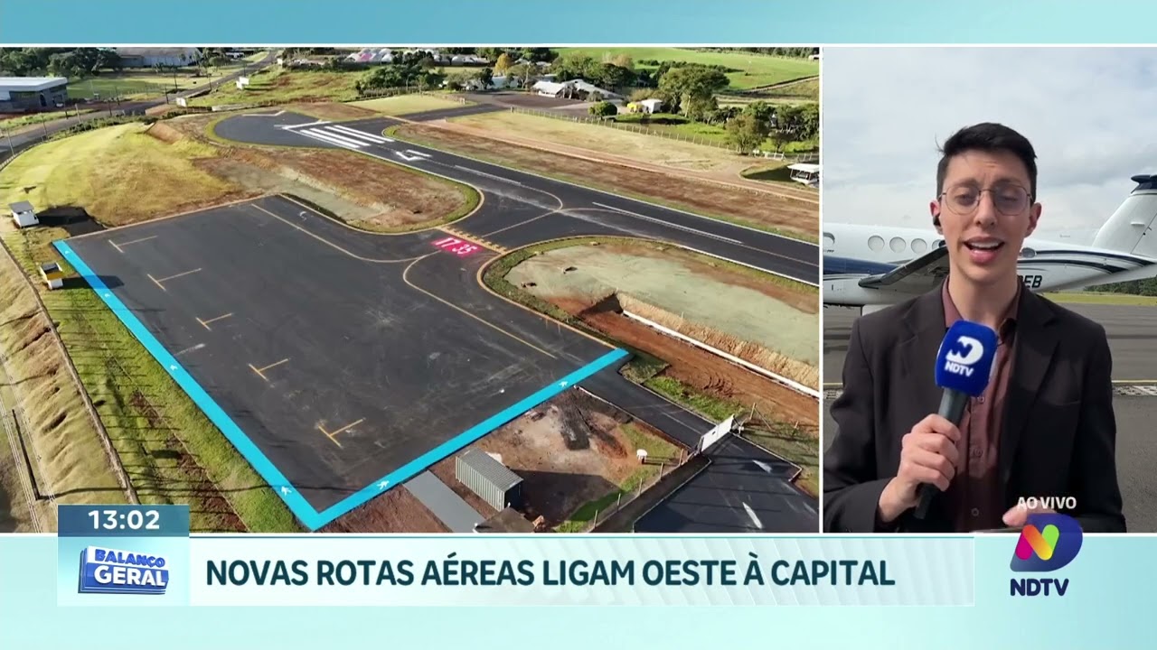 Governo confirma novas rotas aéreas entre Oeste e Florianópolis