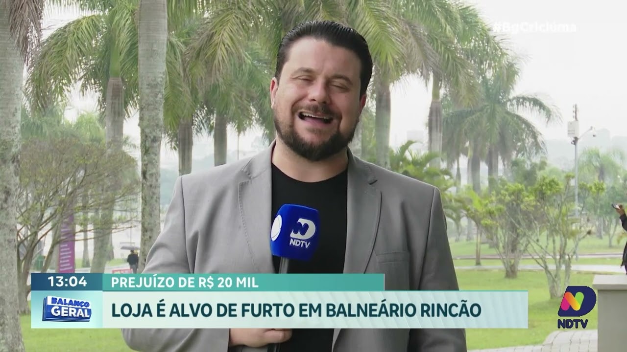Policia Civil investiga furto em loja no Balneario Rincão