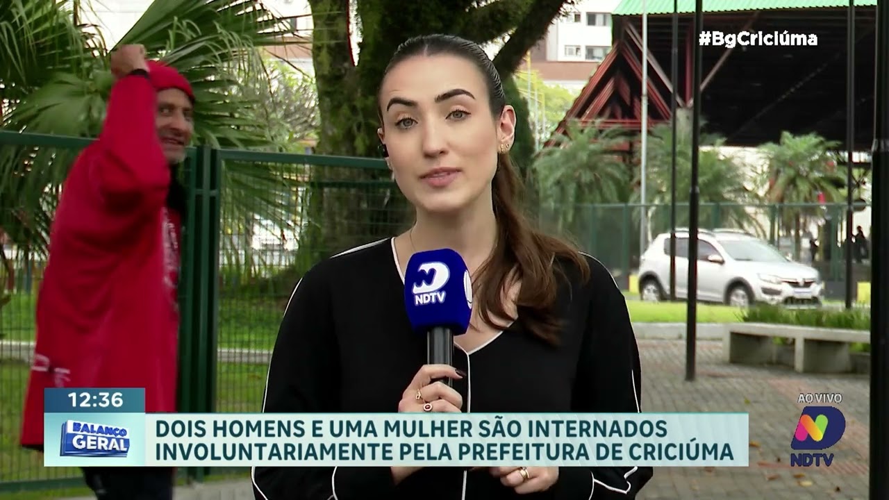 Prefeitura de Criciúma interna três pessoas de forma involuntária