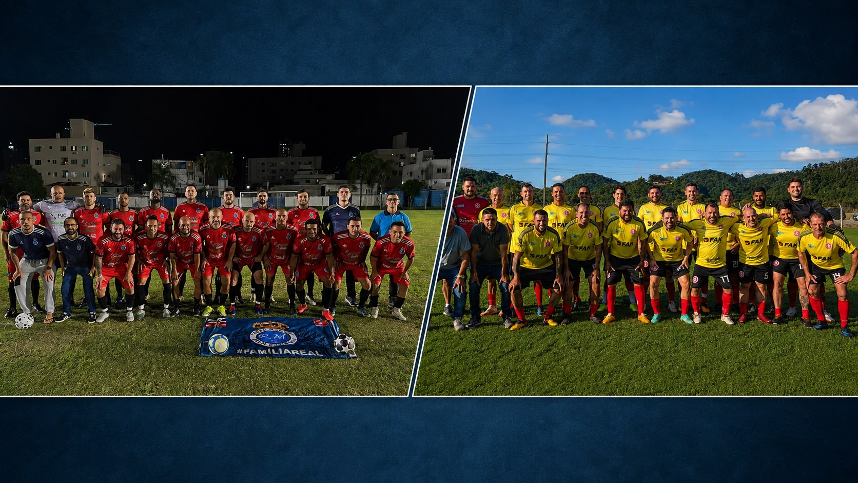Colorados e Real Madrid disputam nesta terça vaga na final do Campeonato de Futebol Veterano de BC