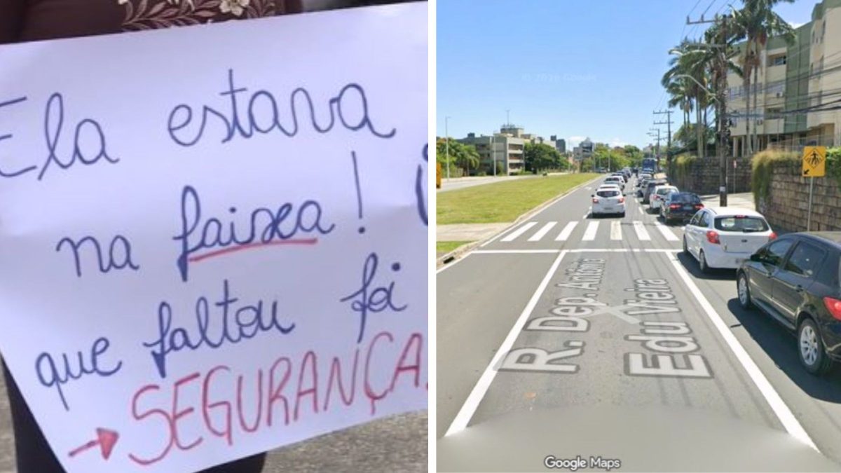 Após abaixo-assinado e relatos de atropelamentos, travessia em frente à UFSC ganha novo semáforo